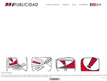 Tablet Screenshot of fjpublicidad.com